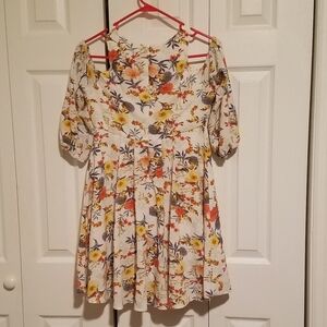 Sadie & Sage Cold Shoulder Mini Dress (A6)